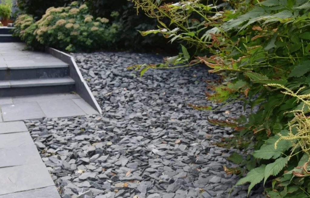 Stenlaggning i tradgard Jonstorp Hoganas