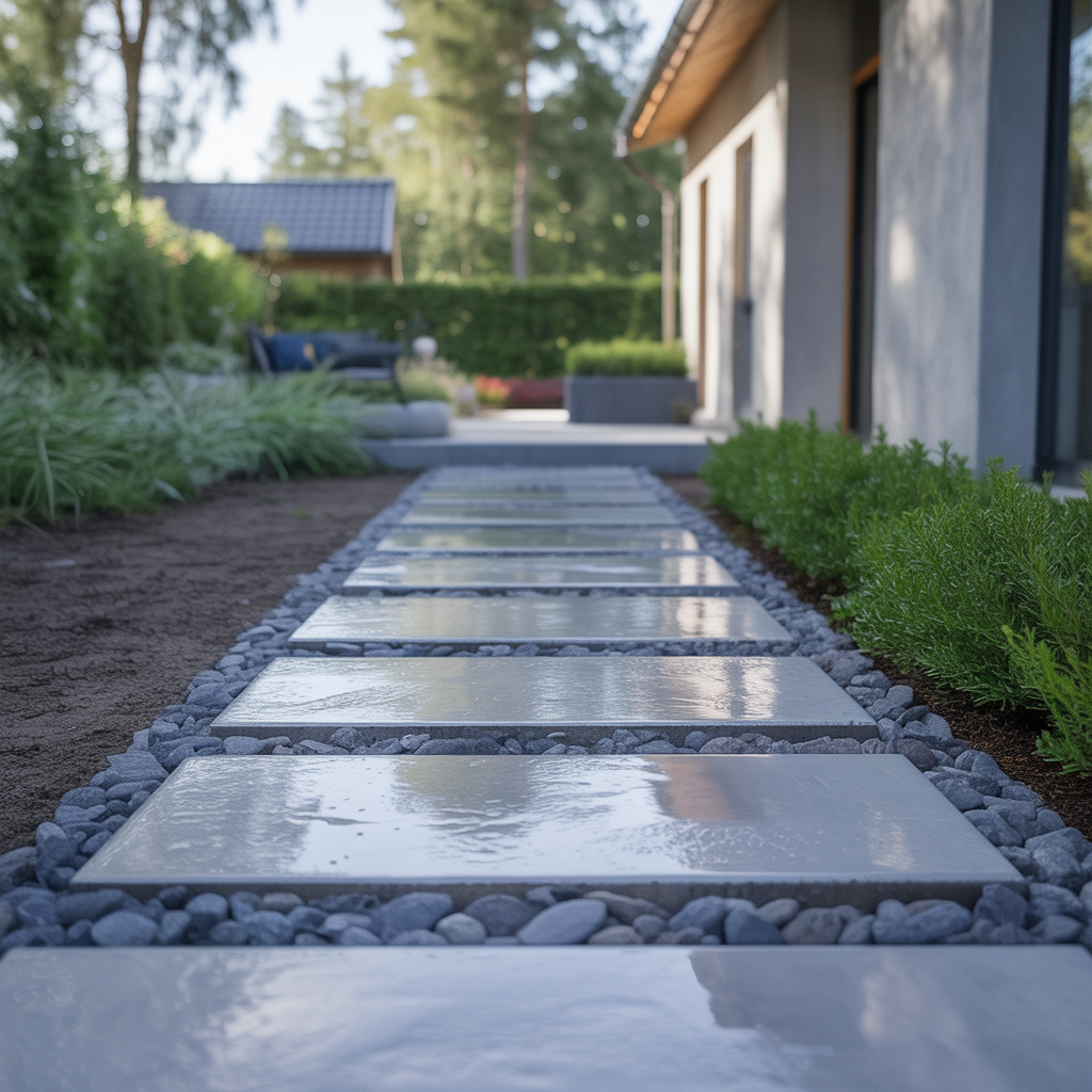 1.Vilka material ar bast for att skapa en hallbar och slitstark markyta