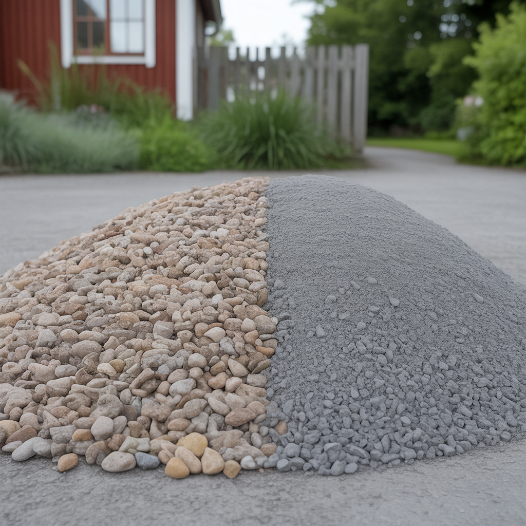 6.Vad ar skillnaden mellan dekorgrus och stenmjol